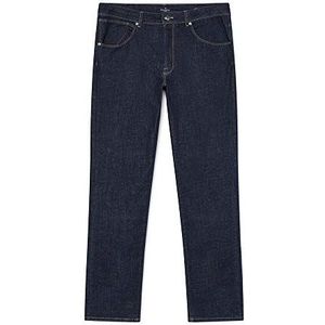 Hackett London Heren RNS Wash CLSC Denim Straight Jeans, blauw (Denim 000), 54W (Fabrikant maat: 44)
