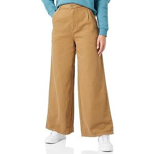 Lee Relaxed chino broek voor dames, bruin, 26W x 31L