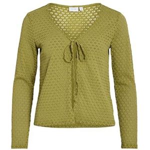 Vimiro V-hals L/S Cardigan, sage, S