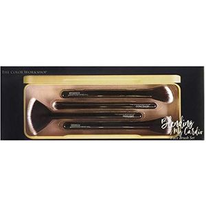 Essentials Blenden is My Cardio - Gezichtsborstelset - Palet met een Selectie van Professionele Make-up Kwasten om Altijd in je Tas te Hebben - Make-up Gift Set voor Meisjes, Tieners en Vrouwen