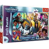 Trefl - Transformers: EarthSpark, In de Wereld van Transformers - Puzzels 300 Elementen - Kleurrijke Puzzels met Sprookjesfiguren, Creatief Vermaak, Leuk voor Kinderen Vanaf 8 jaar