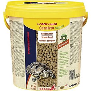 sera Reptil Professional Carnivor Nature 10 L (3,3 kg) - Het tweecomponentenvoer voor Carnivore reptielen, waterschildpadden voer