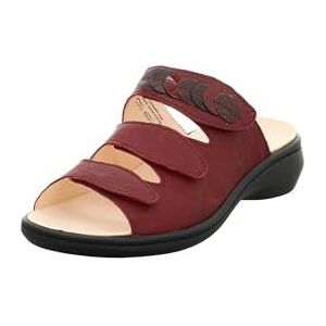 Think Camilla clogs voor dames, leren voering, rosso/combi 5020, 36 EU, rosso combi 5020, 36 EU