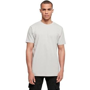 Build Your Brand Heren T-shirt ronde hals, Licht asfalt, S