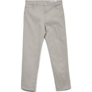 VERO MODA Vmwild Kyla Mr Straight Col Pant voor dames, Pumice Stone, M / 32L