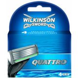 Wilkinson - Quattro - Scheermesjes - Met Aloë Vera - 4 Messen
