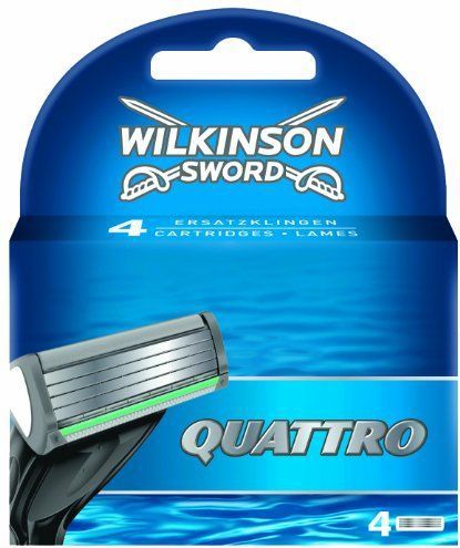 Wilkinson - Quattro - Scheermesjes - Met Aloë Vera - 4 Messen