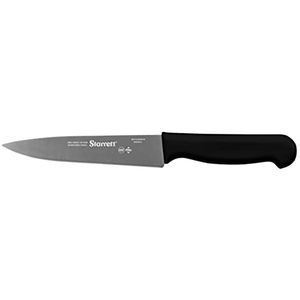 Starrett Chefs Mes Smalle Driehoekige 6"" (150mm) Zwart Handvat - BKB302-6