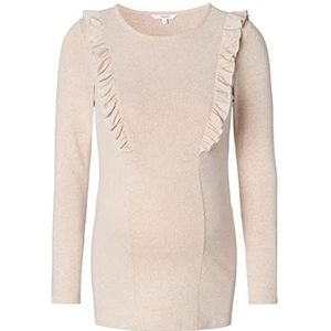 Noppies Dames Top Azare Nursing T-shirt met lange mouwen, Oatmeal - P807, 38