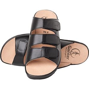 Ganter Florence slippers voor dames, zwart, 41 EU