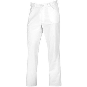 BP 1651 686 unisex jeans van gemengde stof met stretchaandeel wit, maat Sn