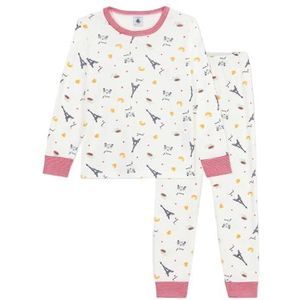 Petit Bateau Nachtkleding voor jongens, Marshmallow/Multico, 24 Maanden