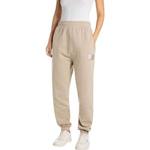Replay Joggingbroek voor dames met tailleband, 803 Light Taupe, S