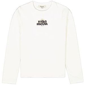 Garcia Kids T-shirt met lange mouwen voor meisjes, off-white, 170 cm