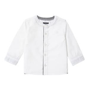 Noppies Baby Tornillo T-shirt met lange mouwen voor jongens, Wit - C001, 80 cm