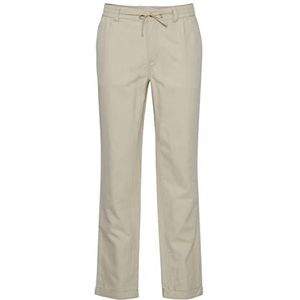 Casual Friday - CFPandrup 0050 - Linnen Mix Broek - Licht Zand - Vrijetijdsbroek