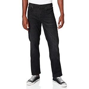 7 For All Mankind Heren Slimmy Luxe Performance Eco Modern Black Jeans, zwart, 29W x 30L