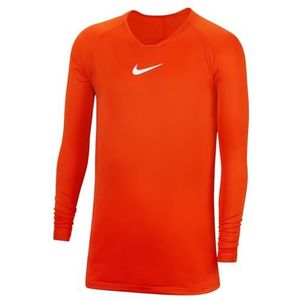 Nike - Y Nk Df Park 1Stlyr Jsy Ls - Top Met Lange Mouwen - Safety Orange/White