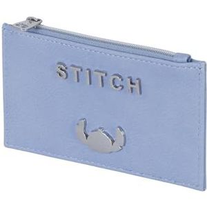 Disney Lilo and Stitch Steel-Slim Kaarthouder, Blauw, 14 x 8 cm, Blauwe Lilo en Stitch, Eén maat, Slim Kaarthouder
