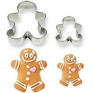 PME Cookie Cutter Gingerbread Man set/2