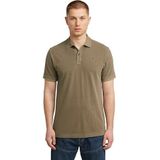 G-Star Raw - Dunda Overdyed Slim Polo - Bruin - T-shirt