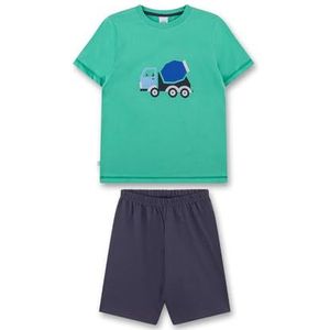 Sanetta jongens pyjama set, groen, 92