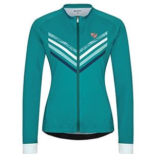 Ziener Narla Fietsshirt, voor dames, mountainbike, racefiets, ademend, sneldrogend, elastisch, lange mouwen, verpakking van 1 stuks