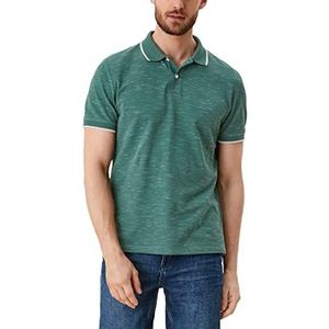 s.Oliver Men's 130.10.202.13.130.2109619 T-shirt, kaki/olijf melange, S