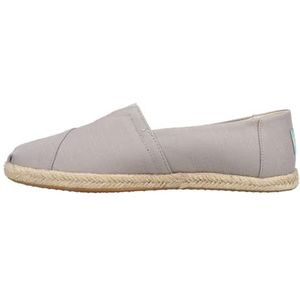 TOMS ALPARGATA heren Loafer Plat Espadrille ,Lichtgrijs,39 EU