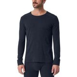 Schiesser - T-shirt - Blauw - 183141 - Mannen - Lange Mouwen