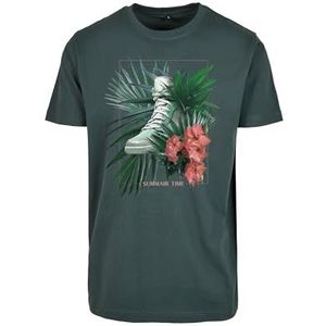 Mister Tee T-shirt voor heren, groen (bottle green), XL