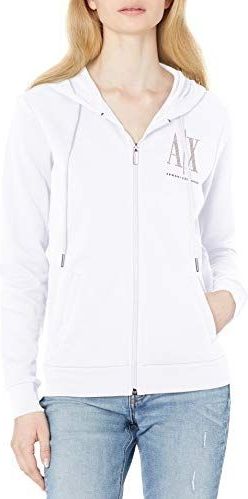 Armani Exchange - 8nym21_yj68z - Sweatshirt - Effen - Katoen - Met Capuchon