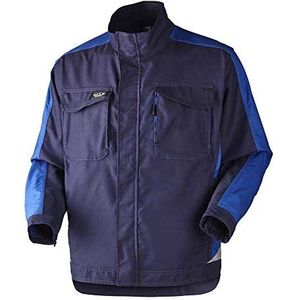 JAK 1602 Stretch Werkjas | Navy/Koningsblauw | 3XL