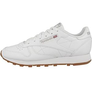 Reebok CLASSIC LEATHER dames Fitnessschoenen, Ftwr Wit Puur Grijs 3 Reebok Rubber Gum 03, 42.5 EU