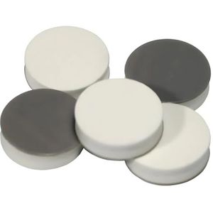 Macherey & Nagel ML-1800 siliconen/PTFE GC injectiesport Septa, N 12, wit, 10 mm diameter, 3 mm septdikte, 50 stuks