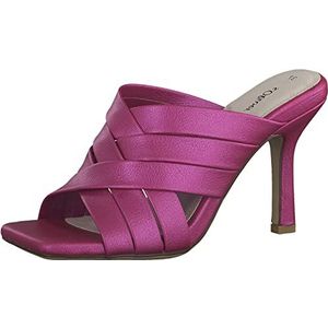 s.Oliver Dames 5-5-27205-20 sandaal met hak, roze metallic, 38 EU