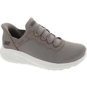 Skechers - Bobs Squad Chaos - Sneakers - Taupe - Handsfree Slip-Ins, Veganistisch Materiaal
