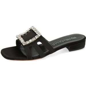 Melvin & Hamilton Pantoletten dames eugenie 1, zwart, 39 EU