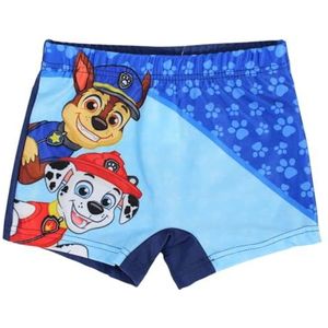 PAW PATROL, zwembroek, blauw, strand, zwemmen, zomer, comfort, bedrukt, kinderen, jongens, meisjes, maat 3/4A – model PAW36-0384 S1-3/4A