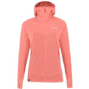 Salewa Puez Hybrid Sweatshirts voor dames, Lantana Pink Melange, 50/44