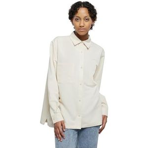 Urban Classics - Blouse - Blauw - Polyester/Viscose