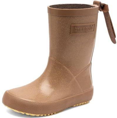 Bisgaard - Regenlaarzen - Bruin glitter - Uniseks