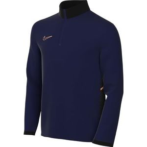 Nike - Academy 25 - Trainingstrui - Donkerblauw Zwart Oranje - Polyester