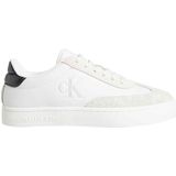 Calvin Klein - Classic Cupsole Sneakers - Wit - Dames - Leer