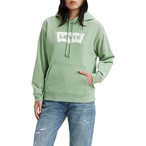 Levi's Graphic Standard Hoodie Vrouwen, Batwing Granite Green, XS