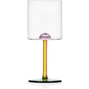Ichendorf Milano Wijnglas Luna Stip Roze