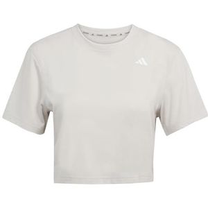 adidas Mujer Train Essentials Boxy Workout Tee, wonder alumina, M