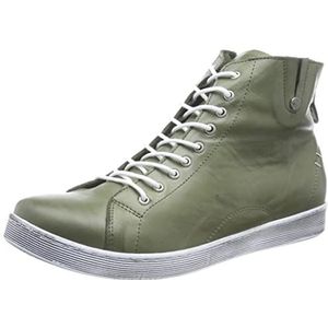 Andrea Conti 0027913 Sneakers voor dames, olijf, 40 EU