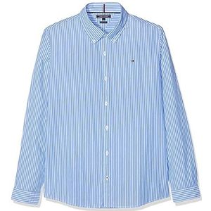 Tommy Hilfiger Jongens Boys Blue Stripe Shirt L/S Shirt