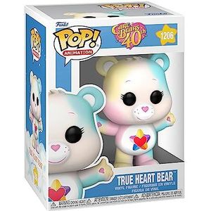 Funko Pop! Animatie: CB40- True Heart Bear - Translucent CH - Care Bears - Vinyl figuur om te verzamelen - Cadeau-idee - Officiële Producten - Speelgoed voor Kinderen en Volwassenen - TV Fans